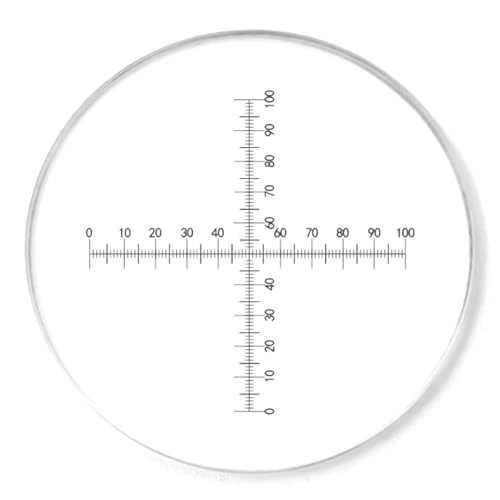 Microscope Calibration Slide Ocular Reticle Stage Micrometer For Eyepiece Measurement Micrometer
