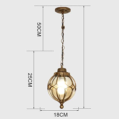 Lustre externe E27 en aluminium de qualité supérieure pour villa