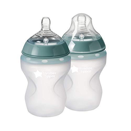 Tommee Tippee Closer to Nature Soft Feel Silicone Baby Bottle | Breast-Like Nipple, Anti-Colic, Stain  Kentucky 