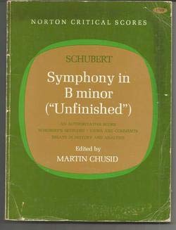 Schubert's Symphony in B Minor ("Unfinished") (... 0900277106 Book Cover