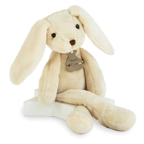 Histoire d'Ours - Peluche Lapin - Sweety Lapin ‎- Beige - 22 cm - Longues Jambes & Oreilles Douces à Caresser - Peluche Doudou Idée Cadeau de Naissance Bébé Fille...