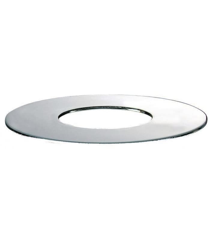 Delabie - Rosace chromée Plate pour Cache éclats 34x65 (la Paire) - DELRO2920342P
