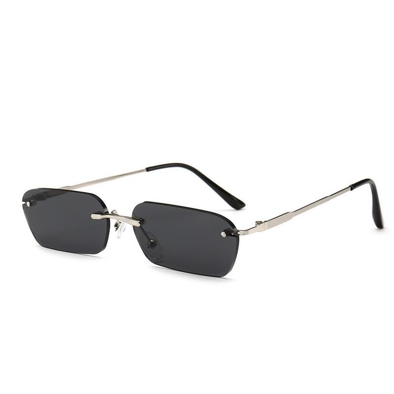 Onyx Drift Silver UV400 Protective Sunglasses for Women Stylish | Carry Pouch Included |Signature Range UV Protection Fashion Goggles for Girls | Durable & Lightweight | Gift for Birthday-image-7