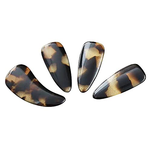 LANDTOM 8PCS General Level Guzheng Finger Picks Guzheng Nail Chinese Zither Finger Picks (6-8 Age)
