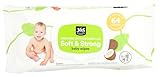 365 by Whole Foods Market, Soft & Strong Disposable Baby Wipes, Enriched with Coconut Oil, 64 Count