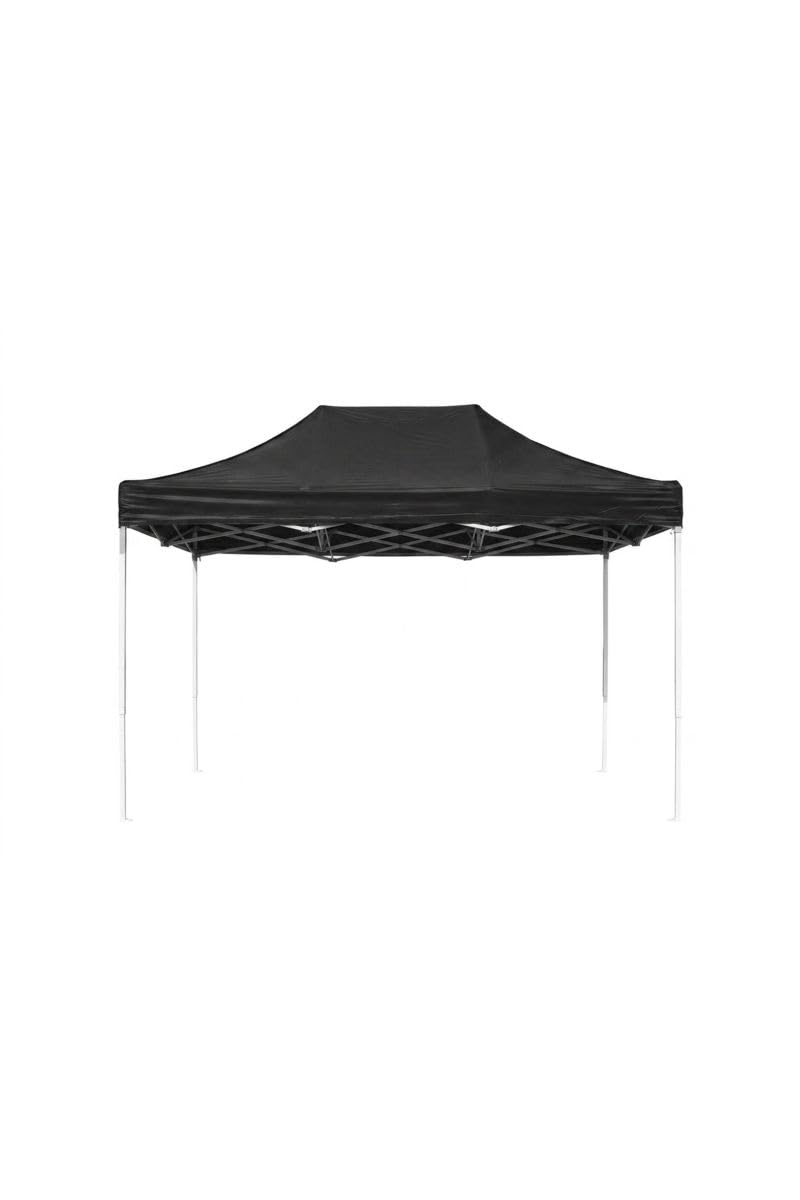 Carpa Plegable 3x2 Eco - Negro | Impermeable - Cenador ideal para Jardín, Playa, Terrazas
