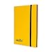 Vault X Binder - 9 Pocket Trading Card Album Folder - 360 Side Loading Pocket Binder for TCG (Yellow)