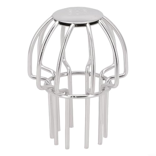 Protector de hojas de canalón de acero inoxidable de alto rendimiento para una prevención eficaz de obstrucciones (50 tubos)