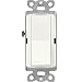 Lutron SC-1PS-BI Diva 15-Amp, 120-Volt to 277-Volt Single-pole Switch in Biscuit
