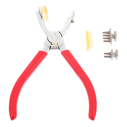 HOLIDYOYO Leatherworking Punching Tool Set of Leather Hole Punch for Easy Punch Hole Creation