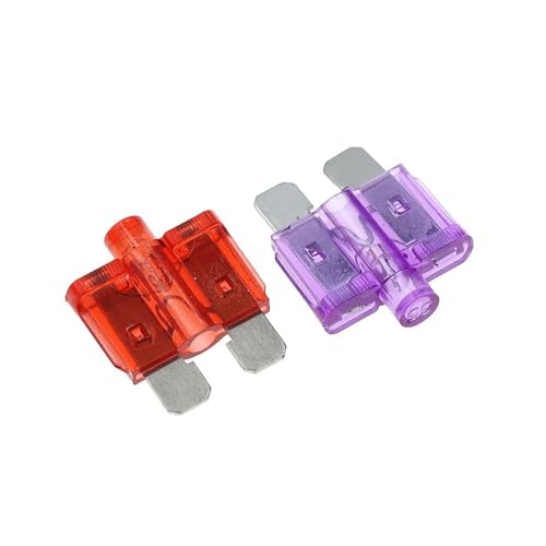 10PCS 5A 10A 15-40A Auto Fuse Inserts Car Insurance Tablets Fuse with Lamp(10A) miniatura 4