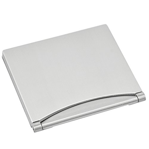 TRIXES Desk Top Clock Silver – Digital LCD Display – Alarm and Snooze Function