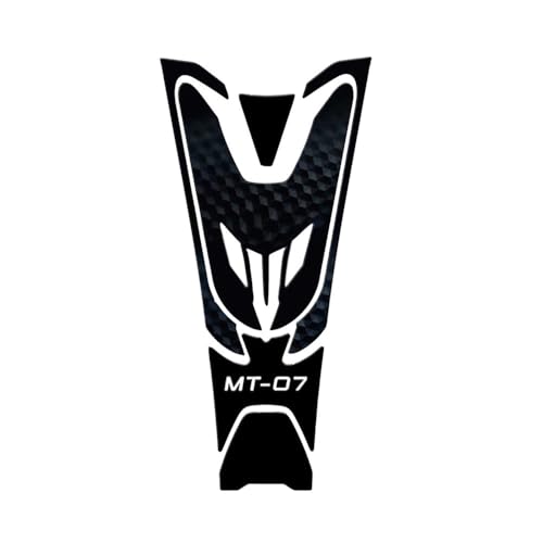 Autocollants de moto réservoir pour MT-07 2022 pad de protection noir