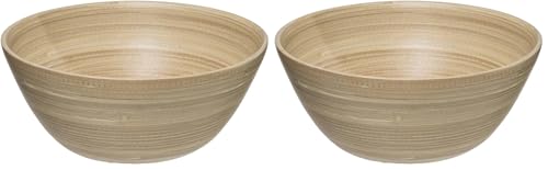 5 five simply smart 5five - ensaladera d25cm bambú (Paquete de 2)