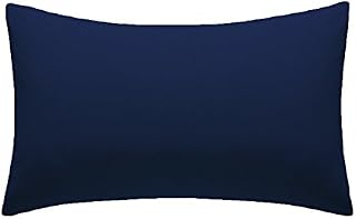 AmigoZone New 2 x Pillow Cases Housewife Plain Cover Polycotton Bedroom Luxury Pair Pack (White)