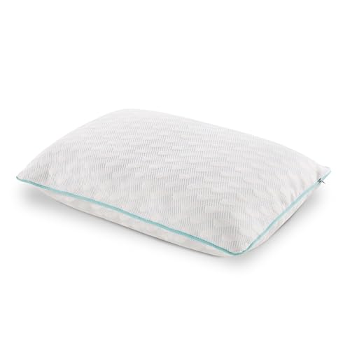 Dream Serenity Multi-Position Hybrid Adjustable Height Memory Foam Pillow, Standard, White