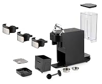 DOMO DO748K 4-in-1 Kaffeekapselmaschine – Machine Expresso & Cappuccino für Nespresso, Dolce Gusto, ESE-Pods & gemahlenen Kaffee - Touch Bedienung - Messlöffel mit Tamper – Ansicht 6
