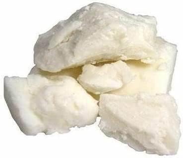 Manteca de karité blanca cruda orgánica sin refinar 100% auténtica 10 libras, 20 libras, 25 libras, 50 libras (10 libras)