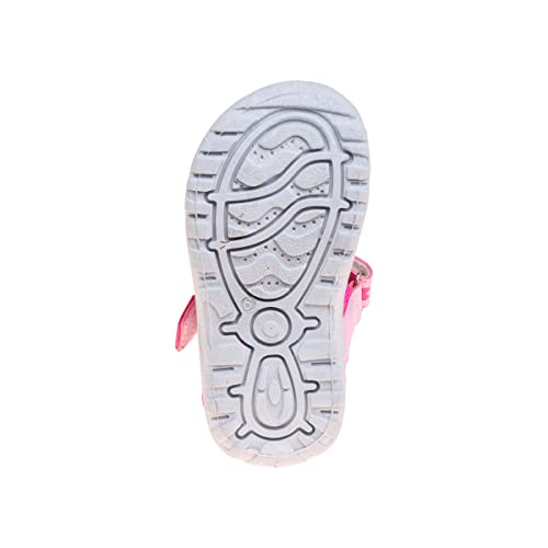 Image of Rugged Bear Girls Sport Active Summer Open Toe Sandals (Toddler)