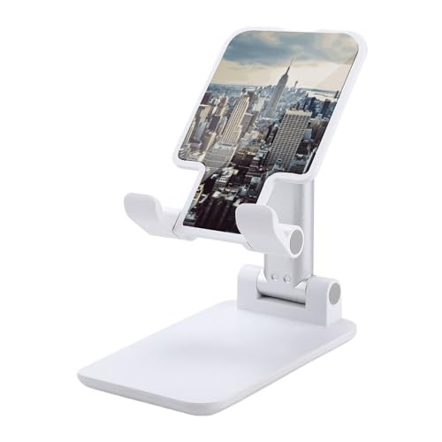 Support téléphone bureau pliable et réglable universel au style New York original