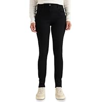 CECIL Damen 3716447 Slim Fit Jeans, Black, 32W x 30L