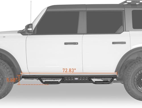 Estribos Laterales para Ford Bronco 4 Puertas 2021-2026 miniatura 4