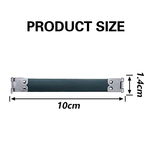 Kiuiom Handtaschenscharniere, Kussverschluss Federclip, Metall Interner Flex Frame, 10PCS Kuss Verschluss Rahmen Taschen Kussverschluss Rahmen DIY Handwerk Münzbörse Schnappverschluss Taschen 10CM