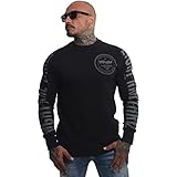 KOMFORT: Die gerippten Bündchen und der Rundhalsausschnitt versprechen gemütlichen Tragekomfort. Abgerundet werden unsere Sweatshirts mit einem Yakuza-Logoetikett.
