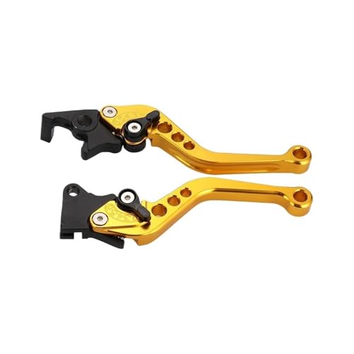 Paire de leviers frein moto tambour et embrayage avec finition noire satinée