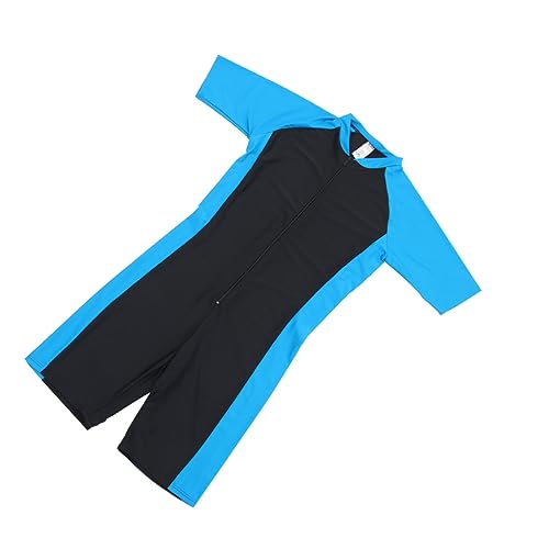 LIOOBO Men's Diving Jumpsuit Sun Protection Light Weight Short Sleeve Suit for Swimming Snorkeling Diving XXL