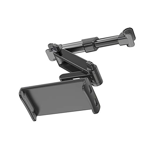 Soporte de reposacabezas para coche, reposacabezas de coche, soporte universal de 360 grados giratorio para asiento trasero de coche (grande, negro) Cover