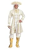 disfraz luis xiv 6 Pegasus Srl Disfraz de máscara de carnaval – Adultos Luis XIV – Talla L – 48/50 Hombre