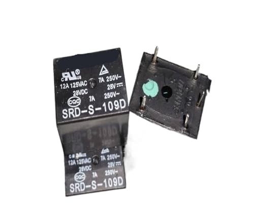 Relé SRD-S-124D 24V de 5 pines para solucionar fallos de encendido en placas de circuito