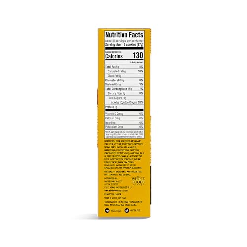365 by Whole Foods Market Vanilla Sandwich Cremes, 8 OZ (Pack of 2) image 5