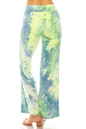 Image of Leggings Depot Women's Wide Leg Drawstring Pajama Pants for Lounge, Sleep