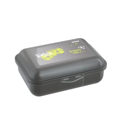 SIGG VIVA Fiambrera para niños Football Tag (1 L), fiambrera infantil sin BPA para el colegio, tupper rectangular de colores con compartimentos para niñas y niños Cover