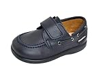  Zapato Nautico Azul Marino Titanitos Julen L660. Piel Lavable. (22)