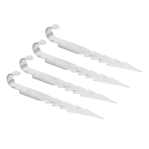 RASTKY Schaukel-Erdanker aus Verzinktem Stahl für den Außenbereich für Stabilität und Sicherheit für Trampolin-Poolabdeckungen