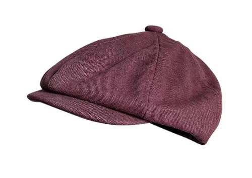Casquette plate homme grande taille XL 62cm en toile vintage