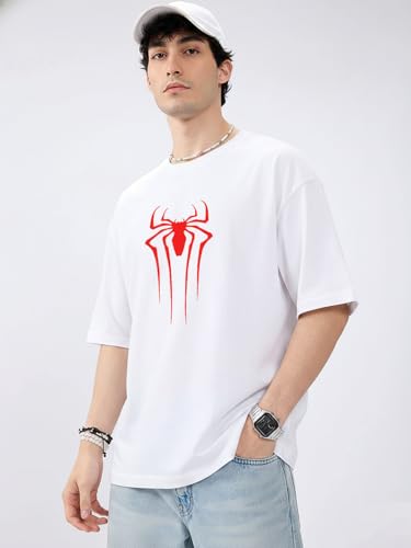 Image of Stylish Oversize T-Shirt for Men | Round Neck Printed Oversize T-Shirt