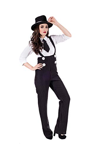 Fun Shack FN3618XL-US-1-XL Gangster Costume Women Mob Boss Gangster Halloween Costumes thumb #1