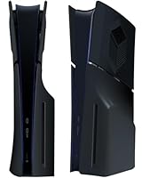 Joso Faceplate für PS5 Slim Disc Edition, Anti-Scratch staubdichtes Gehäuse Ersatz, Abdeckung Haut fit für PS5 Slim Konsole, Platten für PS5 Slim Zubehör, einfache Installation