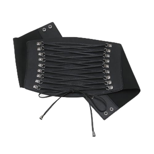 Women's Wide Tie Rope Elastic Outer Wear Waist Decorate Belts for Lady Accessories Cummerbund for decoration