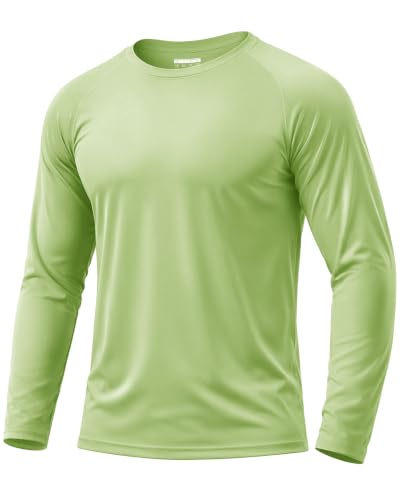 Image of Boladeci Men's UPF 50+ Sun Protection UV SPF Shirts Long Sleeve Lightweight Quick Dry Swim T-Shirts Rash Guard