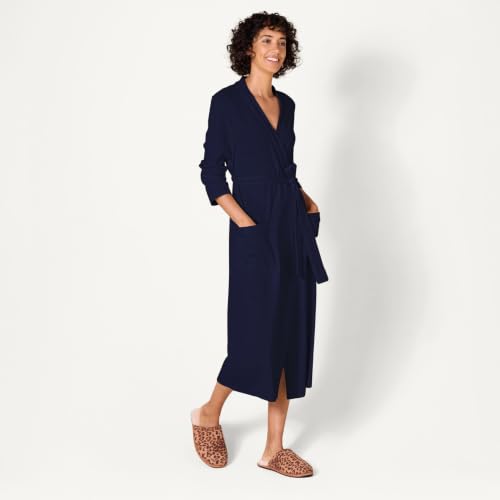 Image of Amazon Essentials Women's Lightweight Waffle Full-Length Bath Robe (Available in Plus Size)