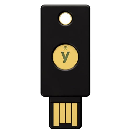 Image of Yubico - Yubikey 5 NFC - USB-A - Two Factor Authentication Security Key in Plan Box Packing