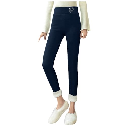 Collant leggings sport thermique avec doublure fleece intégrale