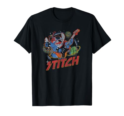 T-shirt Lilo & Stitch Retro Rocker pour exprimer votre originalité et votre nostalgie