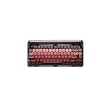 Lofree Lipstick ロフリー メカニカルキーボード Mechanical Keyboard リップスティックデザイン 機械式 打ち心地快適 仕事用 在宅勤務 快適 無線 2.4G BLUETOOTH 対応 ブラック 【国内正規品】