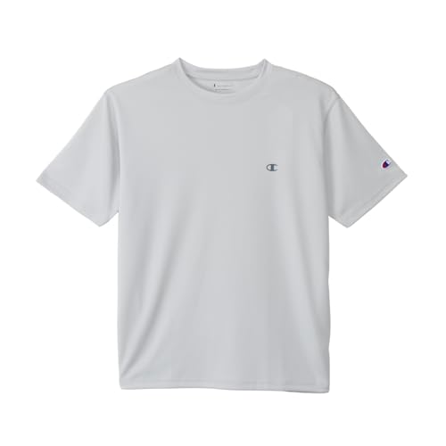 半袖シャツ 丸首 吸水速乾 UVカット ワンポイントロゴ ショートスリーブドライTシャツ トレーニング C8-TS310-030-S